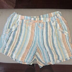 Briggs New York Multicolor Striped Women's Shorts